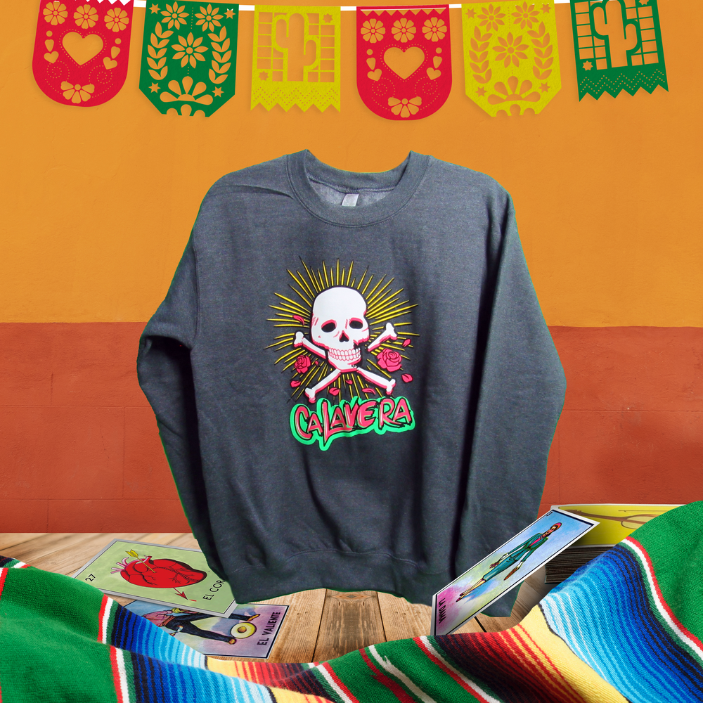 
                  
                    Sudadera "La Calavera" - Loteria Mexicana
                  
                