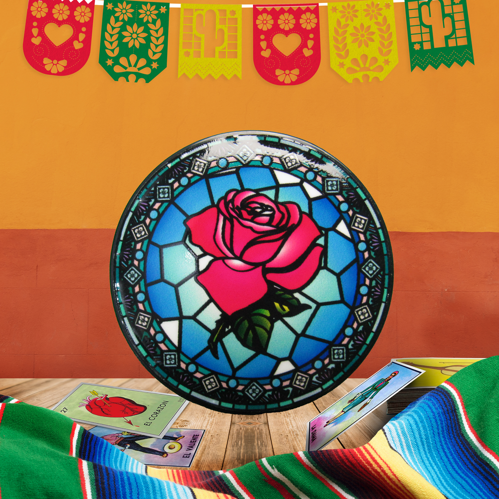 
                  
                    Espejo "La Rosa" - Loteria Mexicana
                  
                