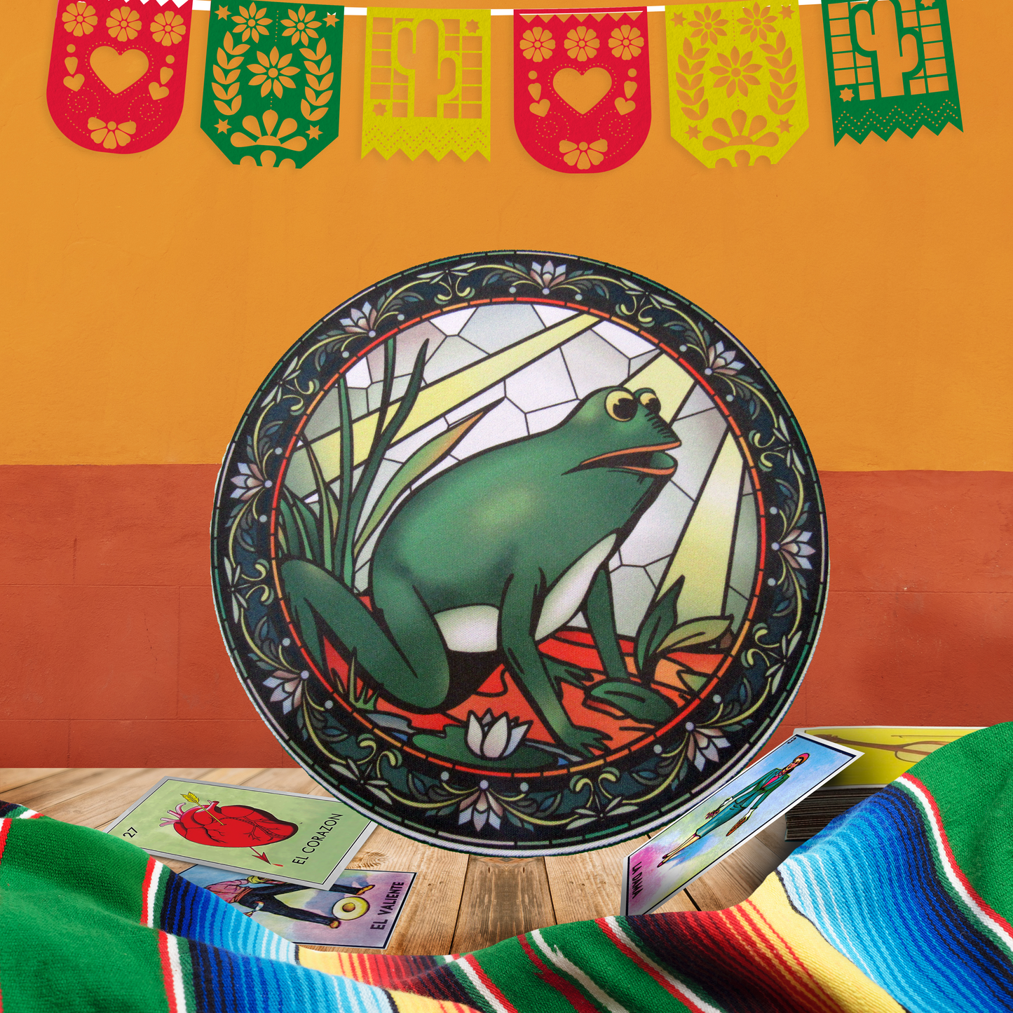 Mousepad "La Rana" - Loteria Mexicana