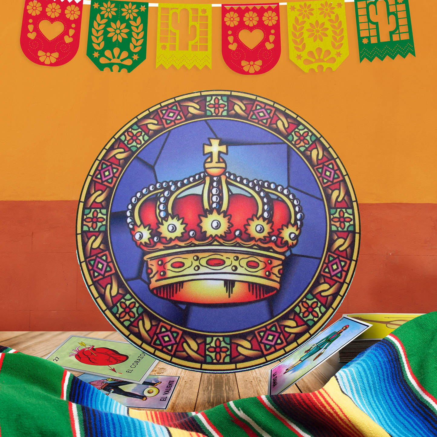 Mousepad "La Corona" - Loteria Mexicana