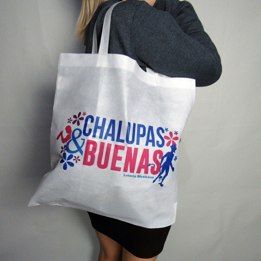 Bolsa "Chalupas y Buenas" - Loteria Mexicana