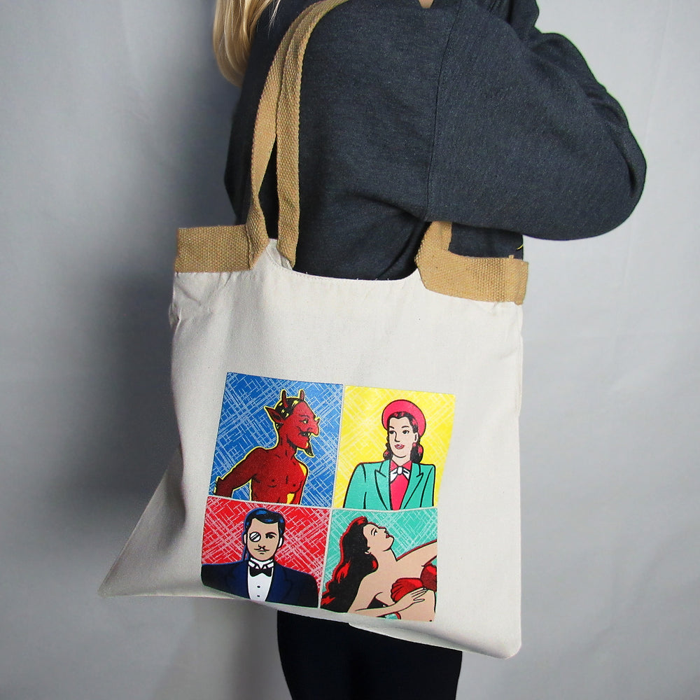 Morral "Pop Art" - Loteria Mexicana