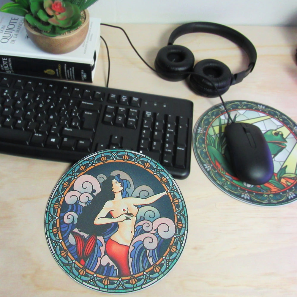 Mousepad "La Sirena" - Loteria Mexicana