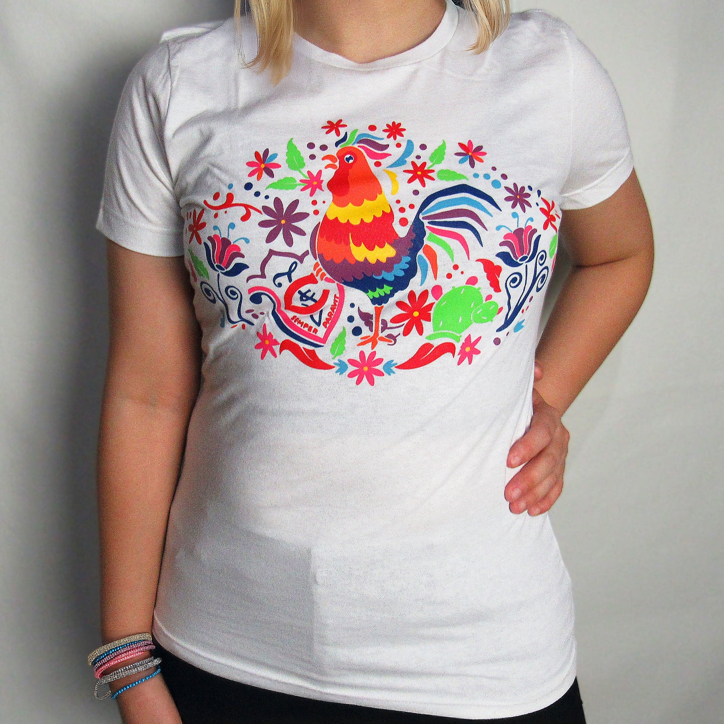 Playera "El Gallo" - Loteria Mexicana