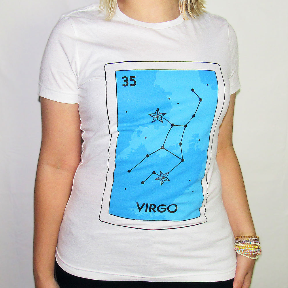 
                  
                    Playera "La Estrella Virgo" - Loteria Mexicana
                  
                